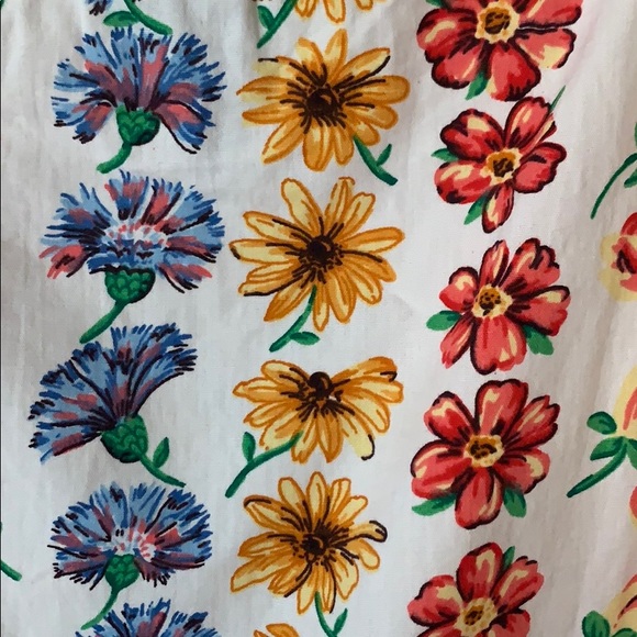 ASOS Floral Peplum Tank Top Size 8 - Picture 3 of 3